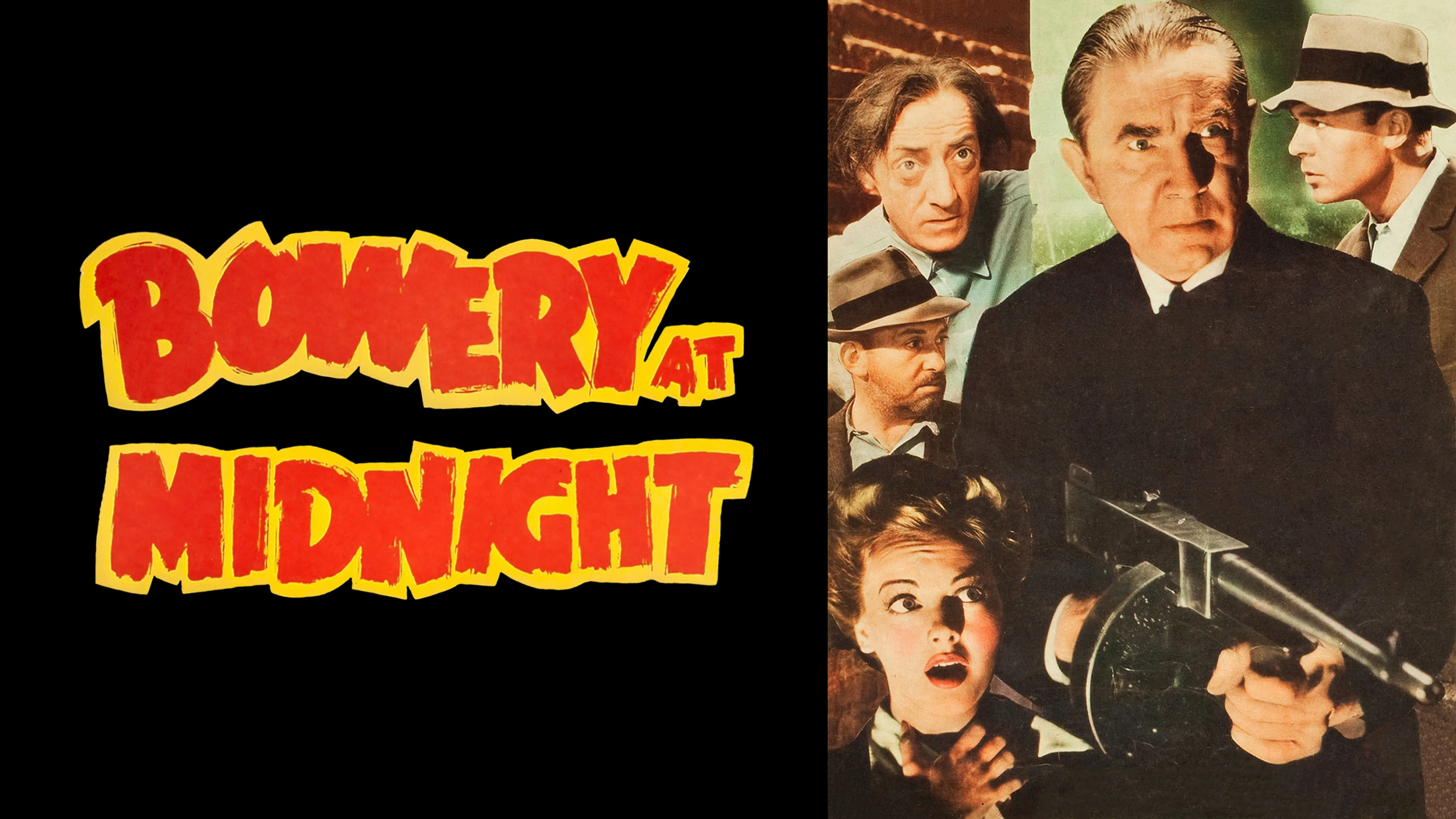 Bowery at Midnight poster